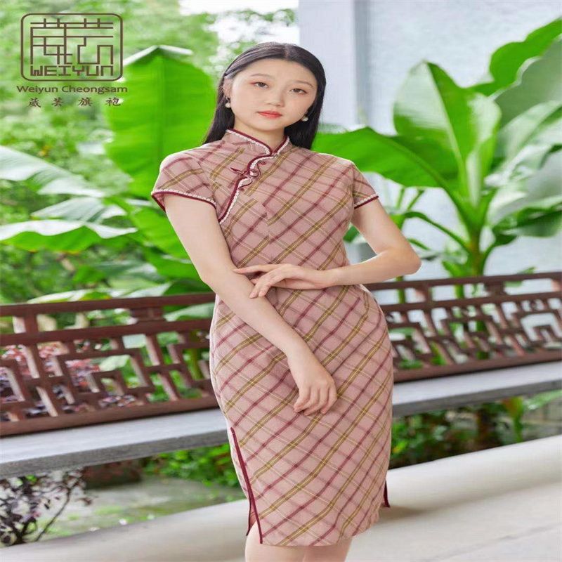 长款真丝旗袍民国风复古老上海连衣裙夏季日常41