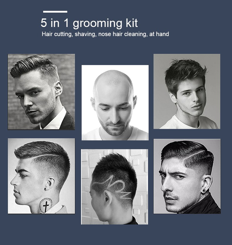 DALING-1015 engraved clipper, Hair clipper, electric hair clipper, oil head engraving, trimming, blank space caliper, wholesale for foreign trade detail image 3