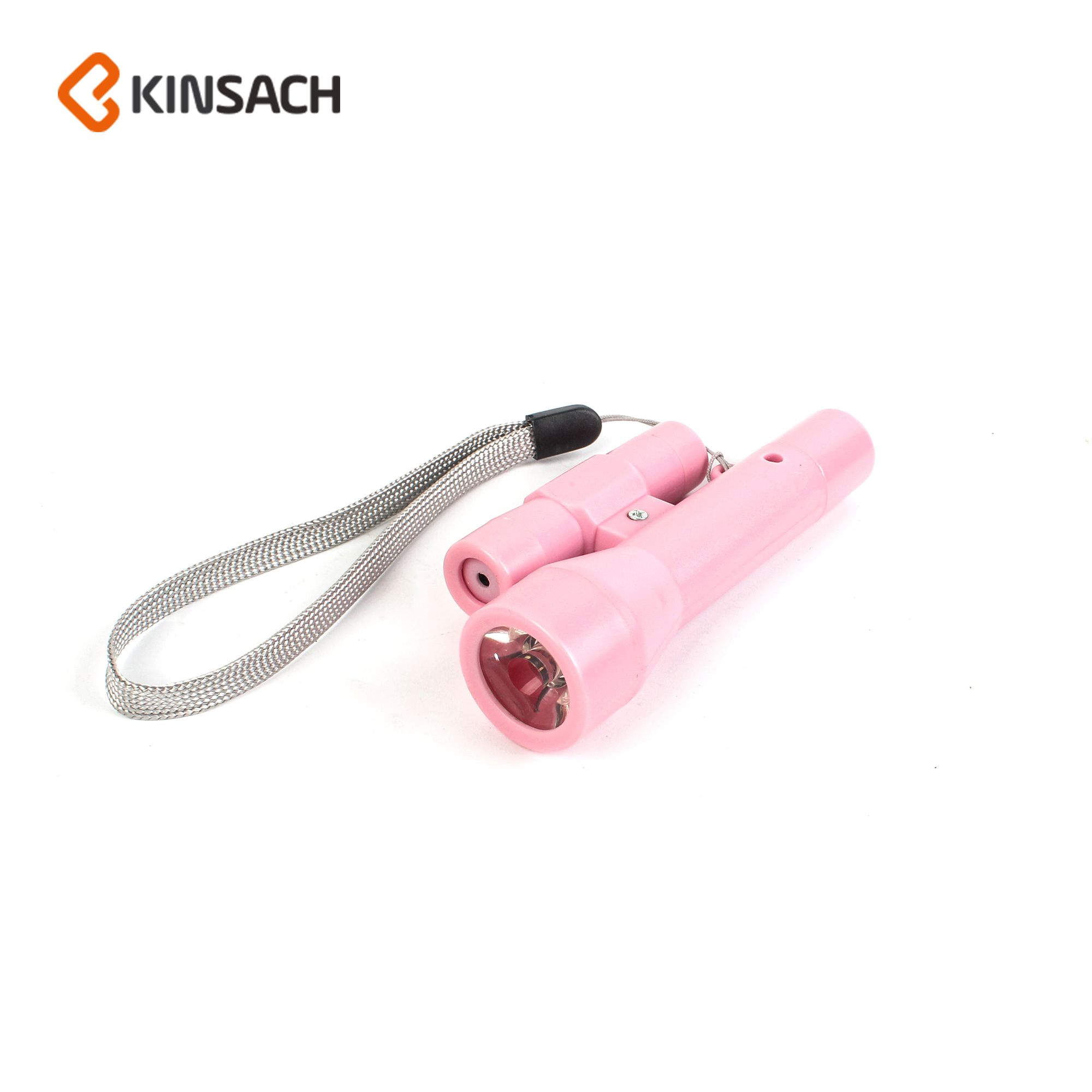 Rechargeable flashlight LED plastic flashlight household lighting torch wholesale