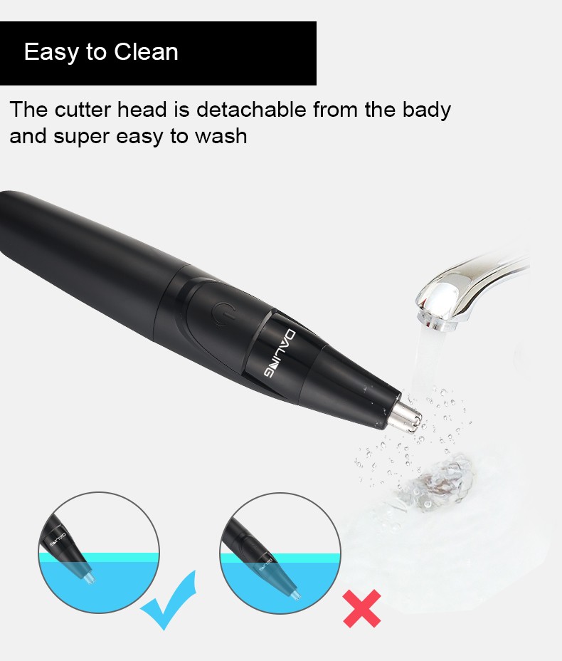 DALING Electric Nose Hair Trimmer DALING-7010, multi-functional nose hair trimmer, Eyebrow Trimmer, Cross-border detail image 6