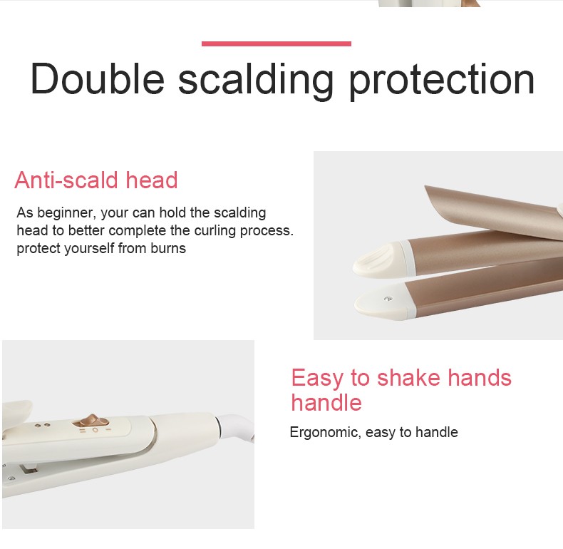 DALING-5008 Ladies' Hair Curler, plug-in ladies' hair curler, hairdressing device, curls bangs without damaging hair and preventing scalding hands, wholesale cross-border detail image 8