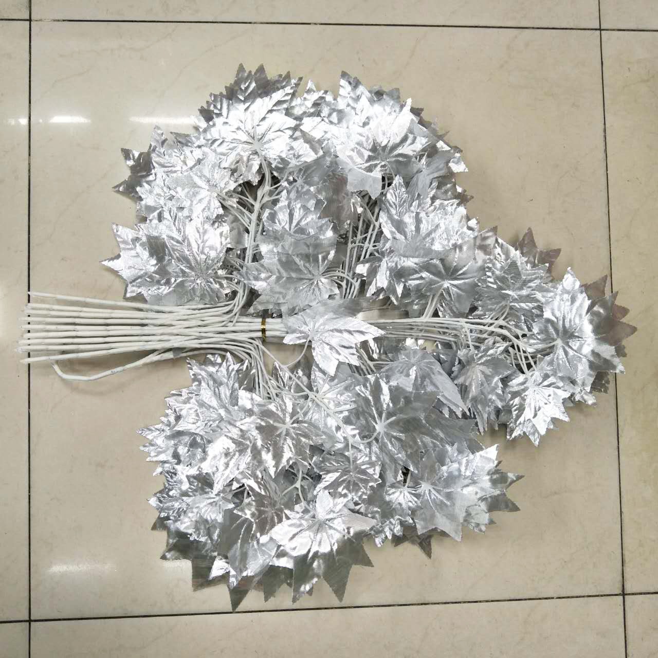 Canadian red maple branches, American big red maple, tactile red maple branches, artificial maple leaves, artificial red maple leaves, fake maple leaves, Xiangshan maple detail image 15