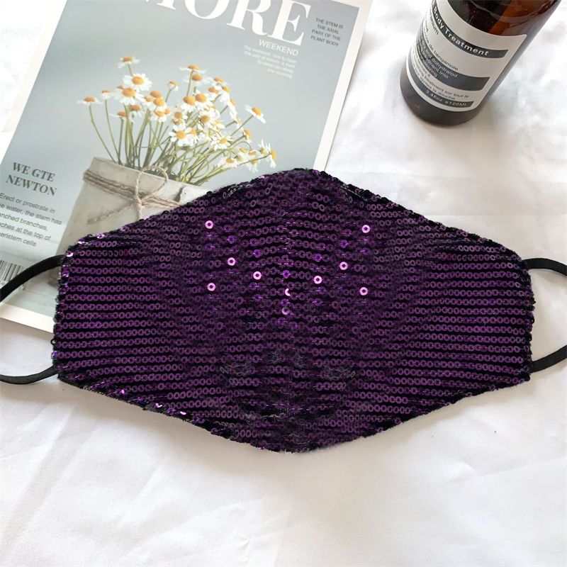 镶钻亮钻口罩女薄女神带钻口罩银水晶钻网红爆款网钻闪亮11【外贸专供】