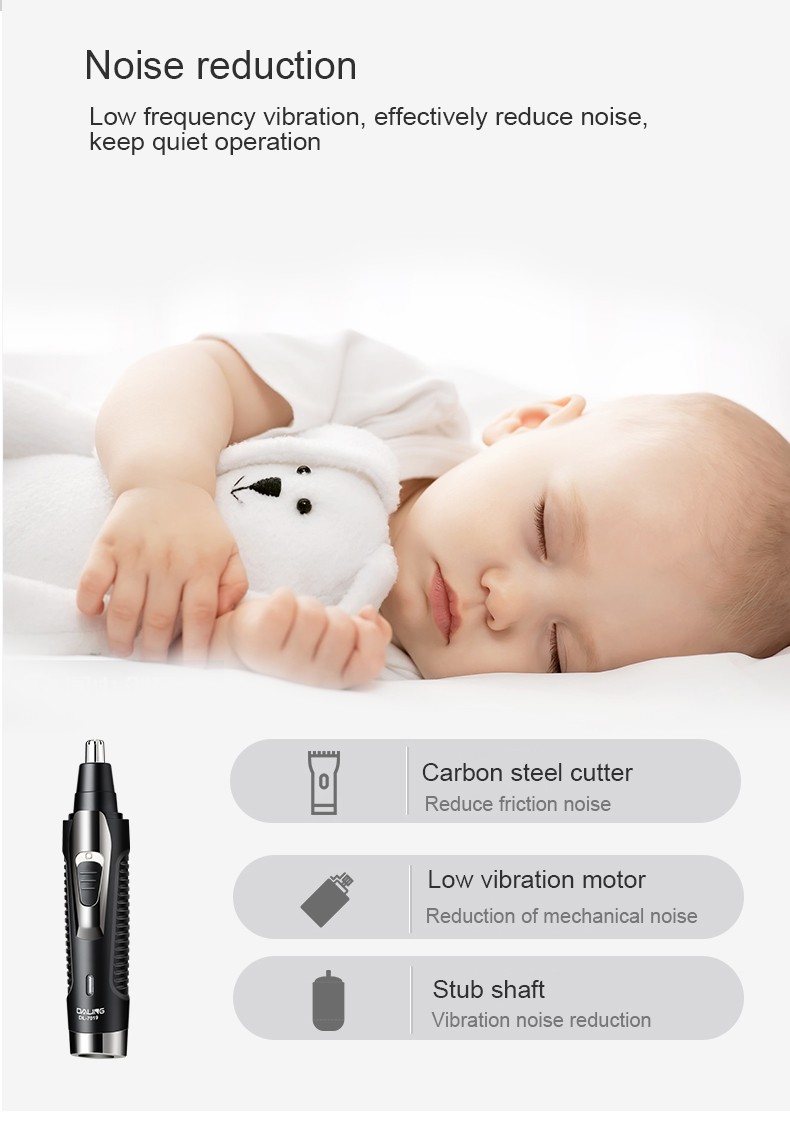 DALING-7019 Electric Nose Hair Trimmer Multi-functional Set Razor Nose Hair Trimmer Sideburns Wholesale detail image 9