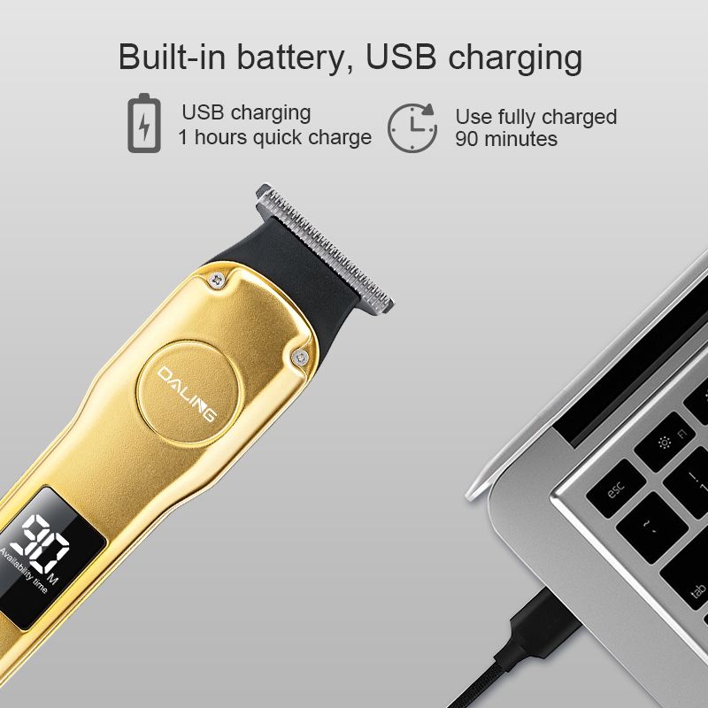 DALING-1209 Professional rechargeable Hairdressing Tool, high-power electric clipper wholesale Cross-border details Picture