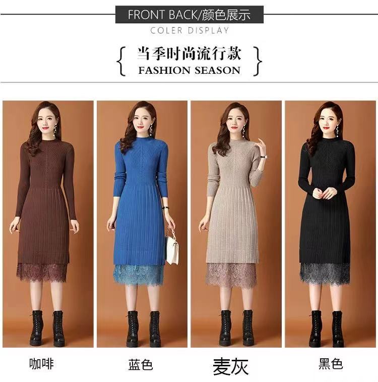 A half-height 8-knot dress detail image 2