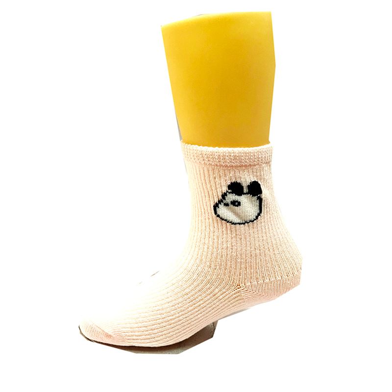 5 pairs of small dog socks for boys and girls, combed cotton, dirt-resistant for boys and girls, autumn medium-thick warm children's mid-calf socks, children's socks, cotton socks for boys and girls Item Picture