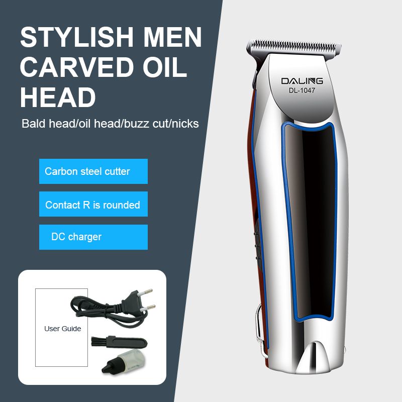 电镀大龙理发器/电推子电动理发器/理发器/电动剃须刀/理容修建器产品图