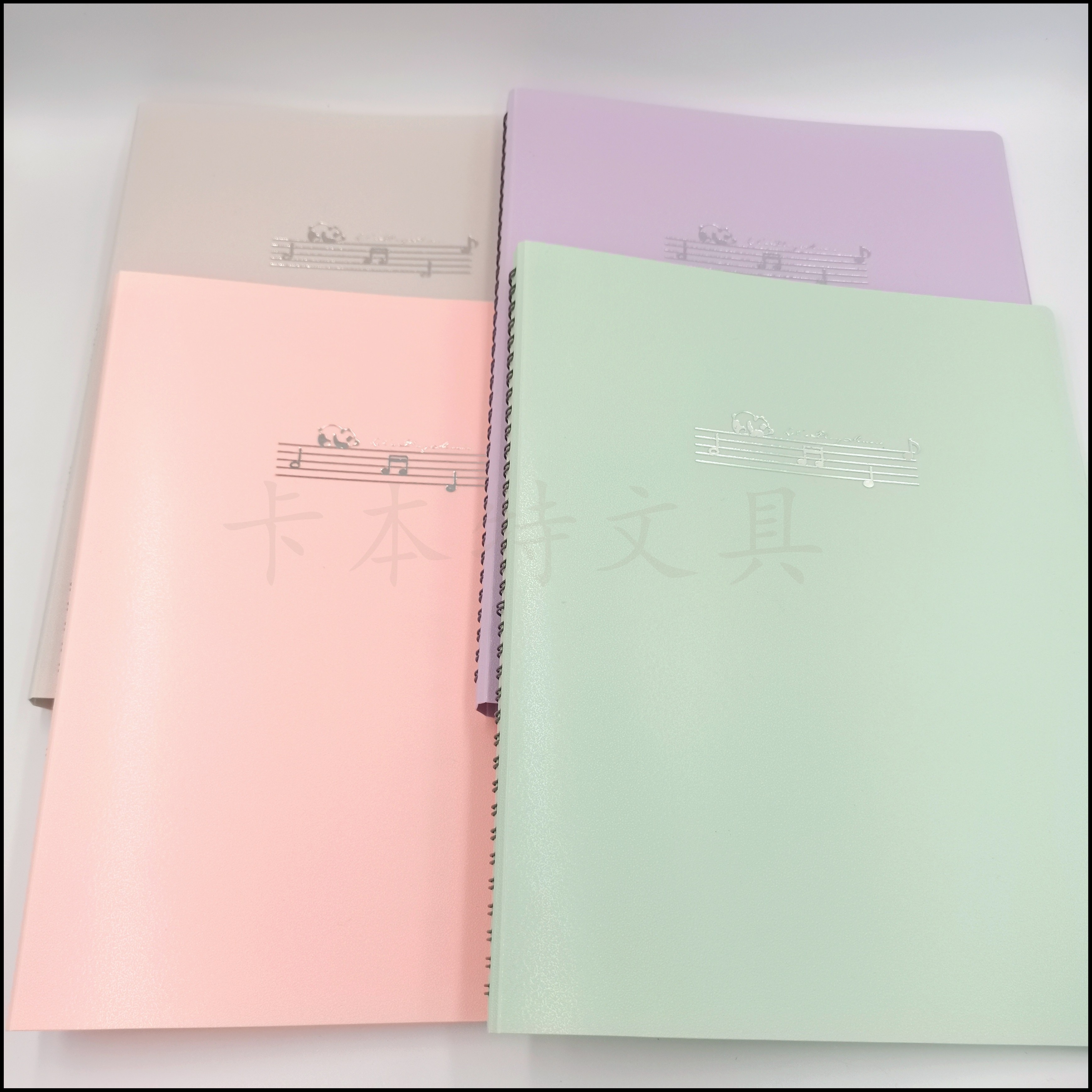 Frosted piano sheet music folder, 30-page student coil test paper folder, factory direct sales, storage book, piano sheet music detail image 5