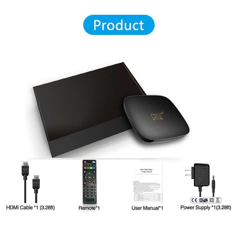 D9 5G 电视机顶盒 双wifi 2.4G/5G WIF Android10.0 4k tv box详情图6