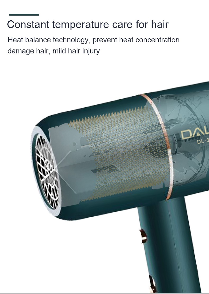 DALING-3010 hair dryer, high-power hair dryer, household cold and hot air hair dryer, wholesale cross-border pic 6