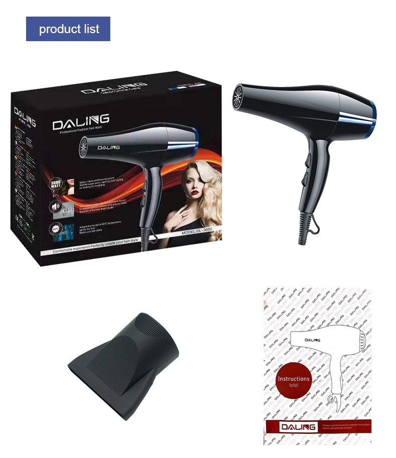 DALING-3005 hair dryer, high-power hair dryer, household cold and hot air hair dryer, wholesale cross-border detail image 14