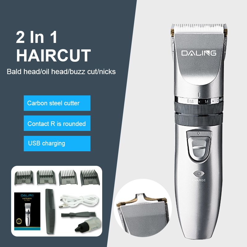 DALING-1206 electric hair clippers, rechargeable household electric clippers wholesale cross-border