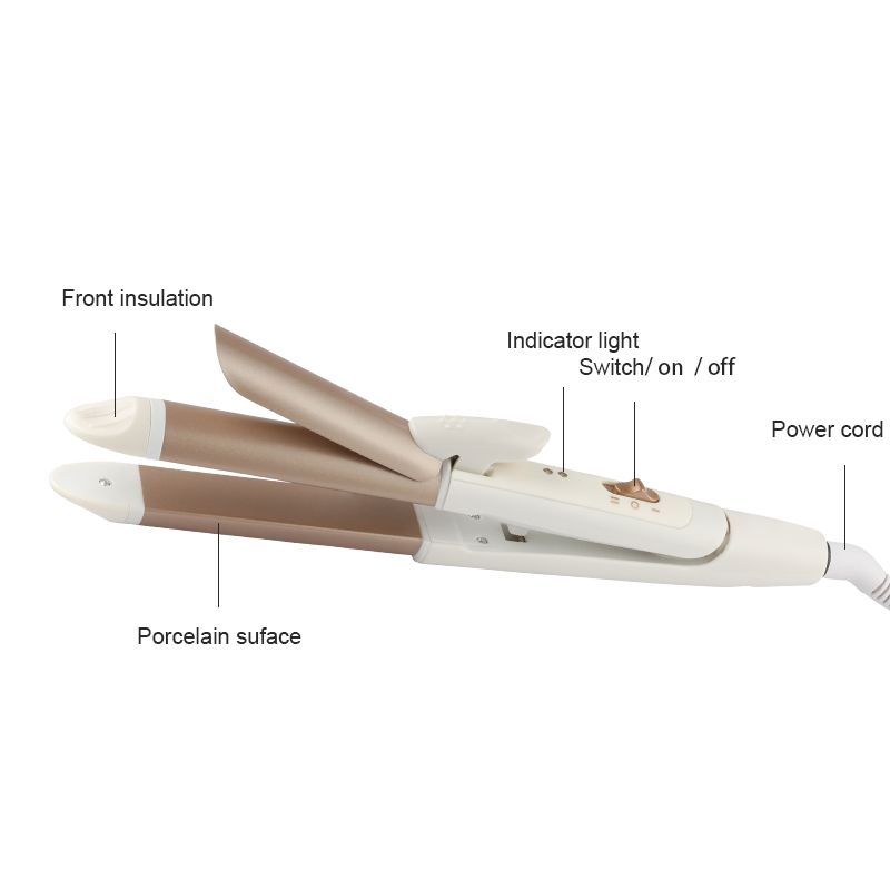 DALING-5008 Ladies' Hair Curler, plug-in ladies' hair curler, hairdressing device, curls bangs without damaging hair and preventing scalding hands, wholesale cross-border Application Scenario