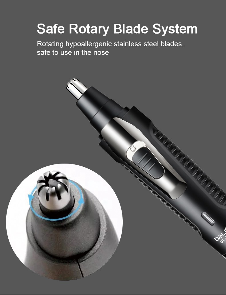 DALING-7019 Electric Nose Hair Trimmer Multi-functional Set Razor Nose Hair Trimmer Sideburns Wholesale detail image 3