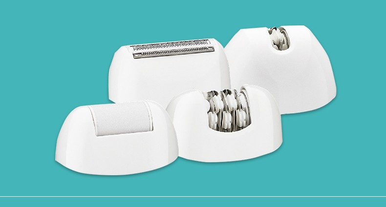 DALING-6018 for ladies, USB charging, pull-out, multi-functional, four-in-one hair remover, hair shaver, razor, hair remover with light, cross-border detail image 4