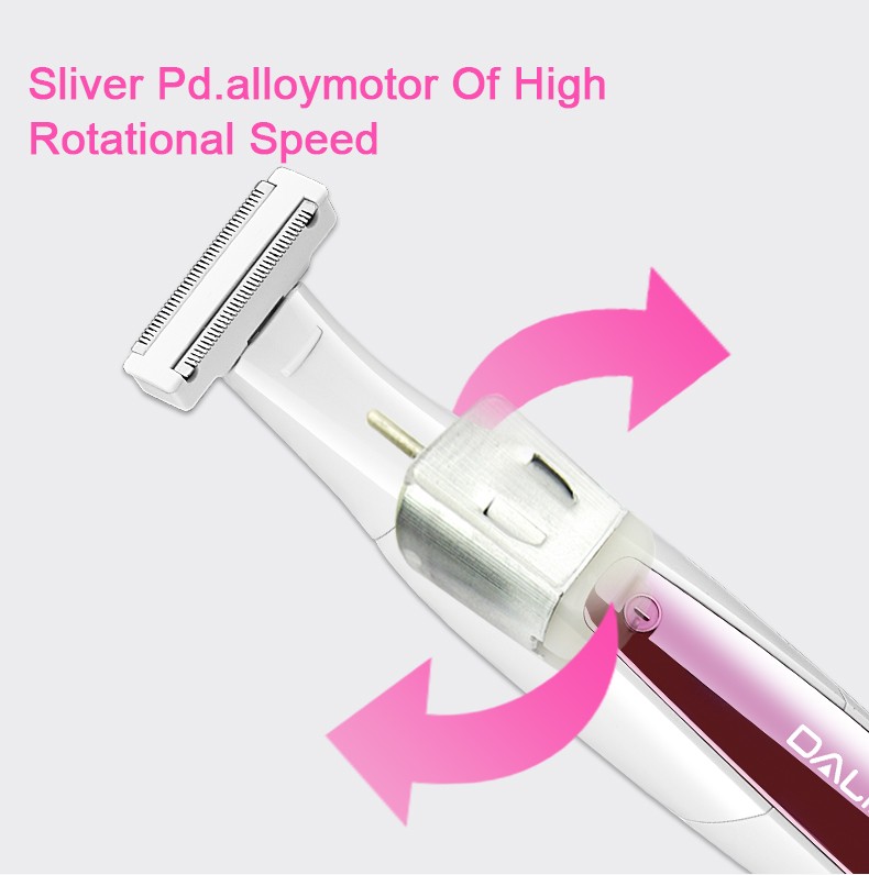 DALING-6005 multi-functional three-in-one hair shaving and massage Device for women, wholesale of cross-border hair shaving devices pic 5