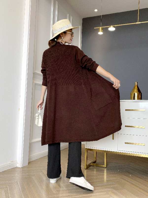 羊毛绒开衫详情图3