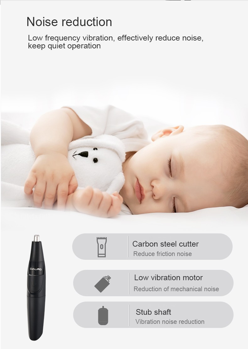 DALING Electric Nose Hair Trimmer DALING-7010, multi-functional nose hair trimmer, Eyebrow Trimmer, Cross-border detail image 9