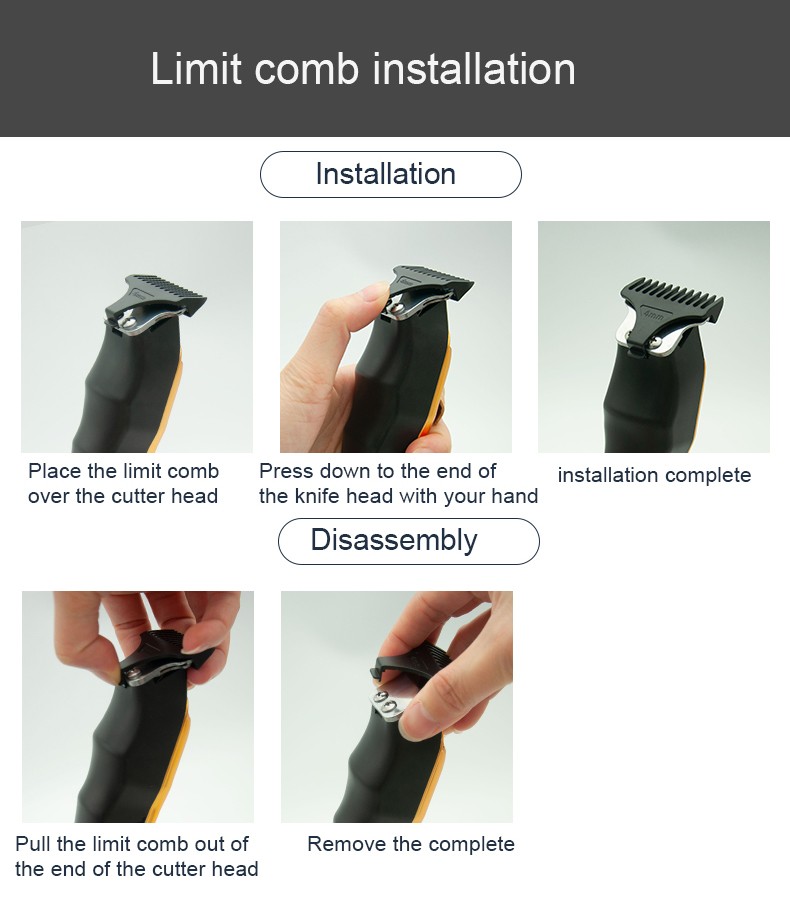 DALING-1209 Professional rechargeable Hairdressing Tool, high-power electric clipper wholesale Cross-border pic 13