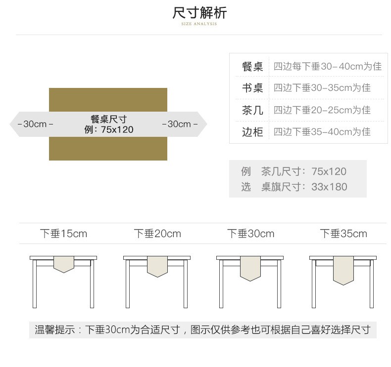 桌旗跨境彩色树叶雪尼尔流苏家用桌布涤纶台布小清新桌旗床尾旗详情图4