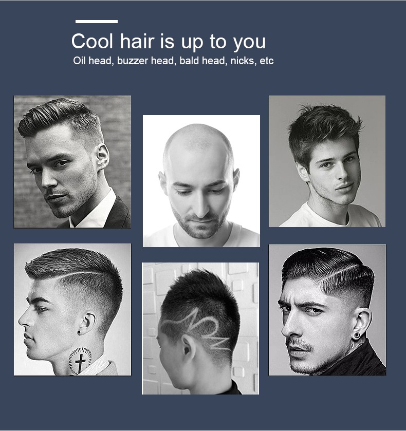 达玲DALING-1047专业充电式油头理发器剃光头大功率电推剪批发详情3