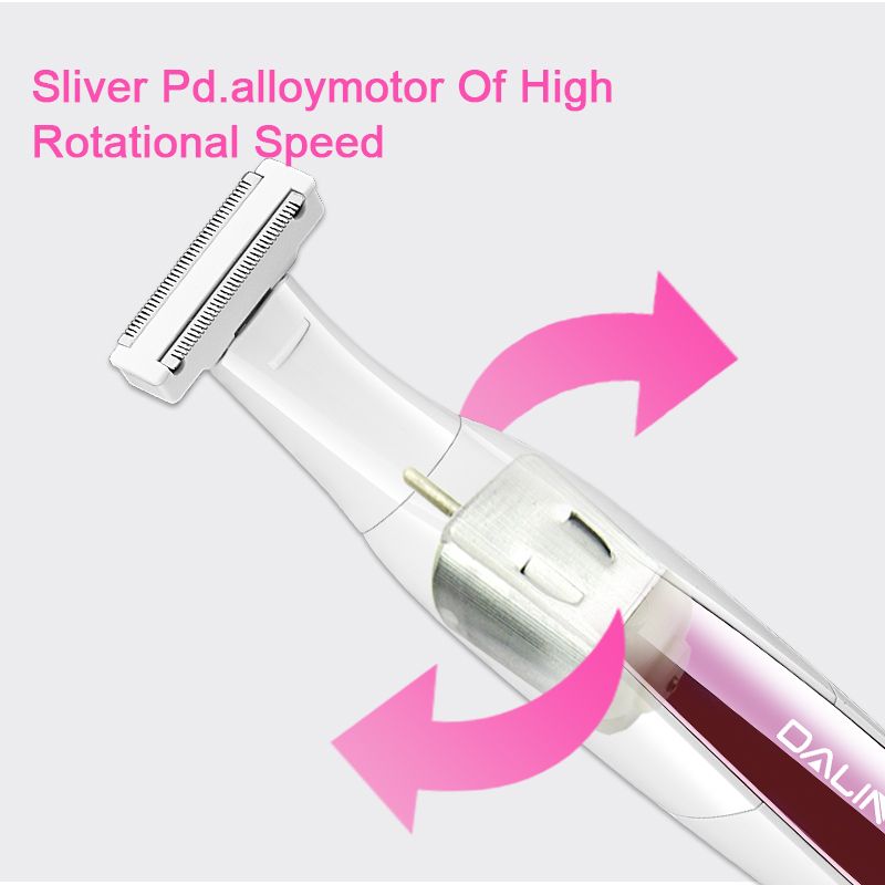 DALING-6005 multi-functional three-in-one hair shaving and massage Device for women, wholesale of cross-border hair shaving devices Specification image