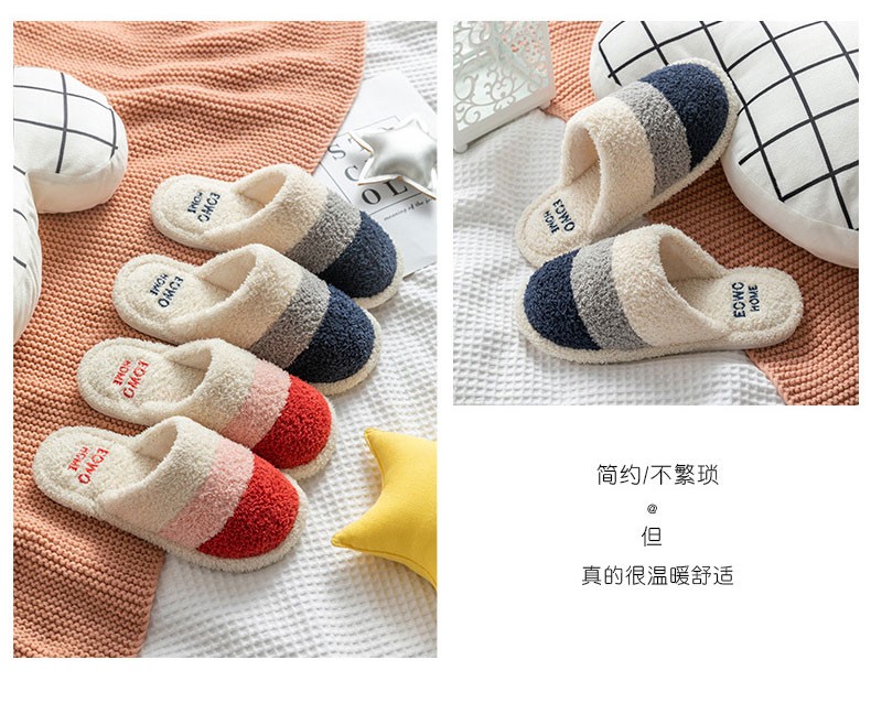 爆款地摊棉拖鞋女冬外穿毛绒防滑情侣家居拖鞋保暖居家室内男月子棉鞋详情11