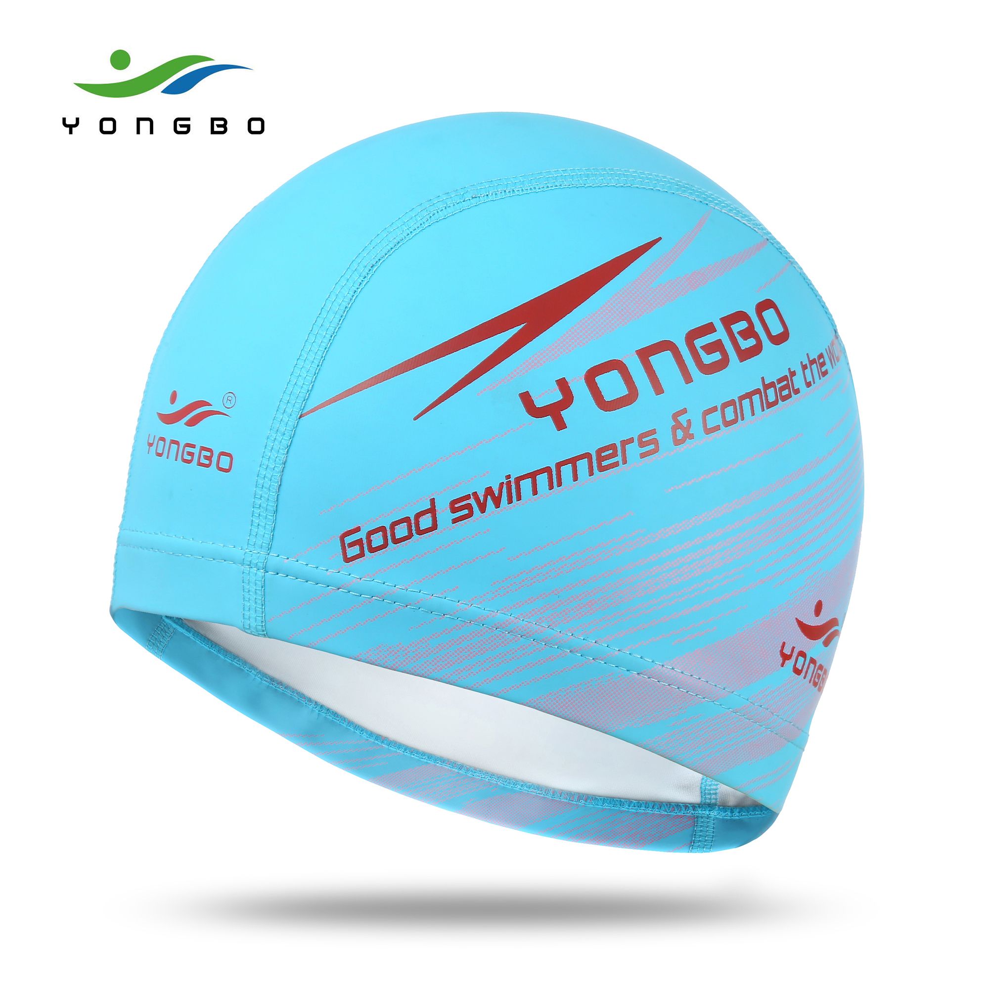 Yongbo genuine factory direct sales Professional pu swimming caps [Customizable]