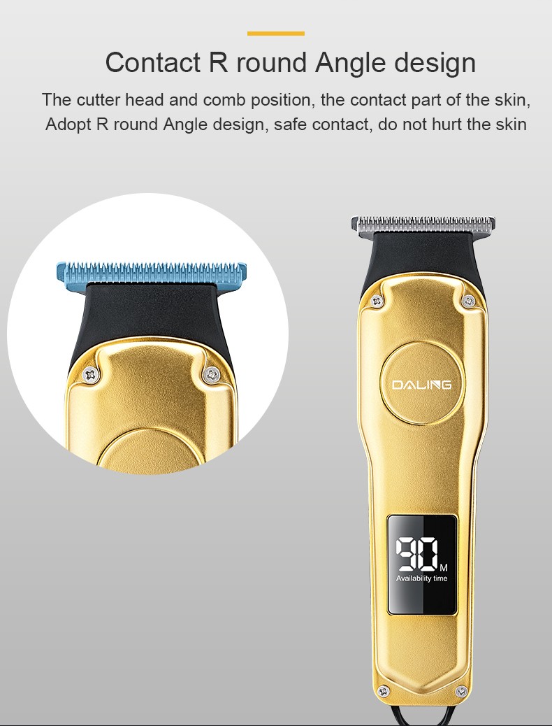 DALING-1209 Professional rechargeable Hairdressing Tool, high-power electric clipper wholesale Cross-border pic 6