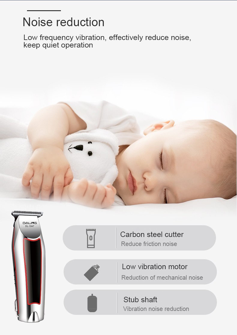 达玲DALING-1047专业充电式油头理发器剃光头大功率电推剪批发详情9