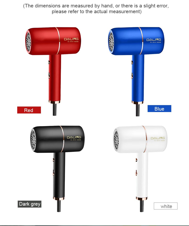 DALING-3010 hair dryer, high-power hair dryer, household cold and hot air hair dryer, wholesale cross-border pic 13