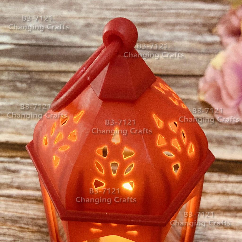 Ramadan plastic antique kerosene flame wind lamp Christmas creative decoration craft electronic candle stall goods import cross border approval Trembling sonic boom wedding road LED horse-light soft decoration prop fireplace 132 details Picture