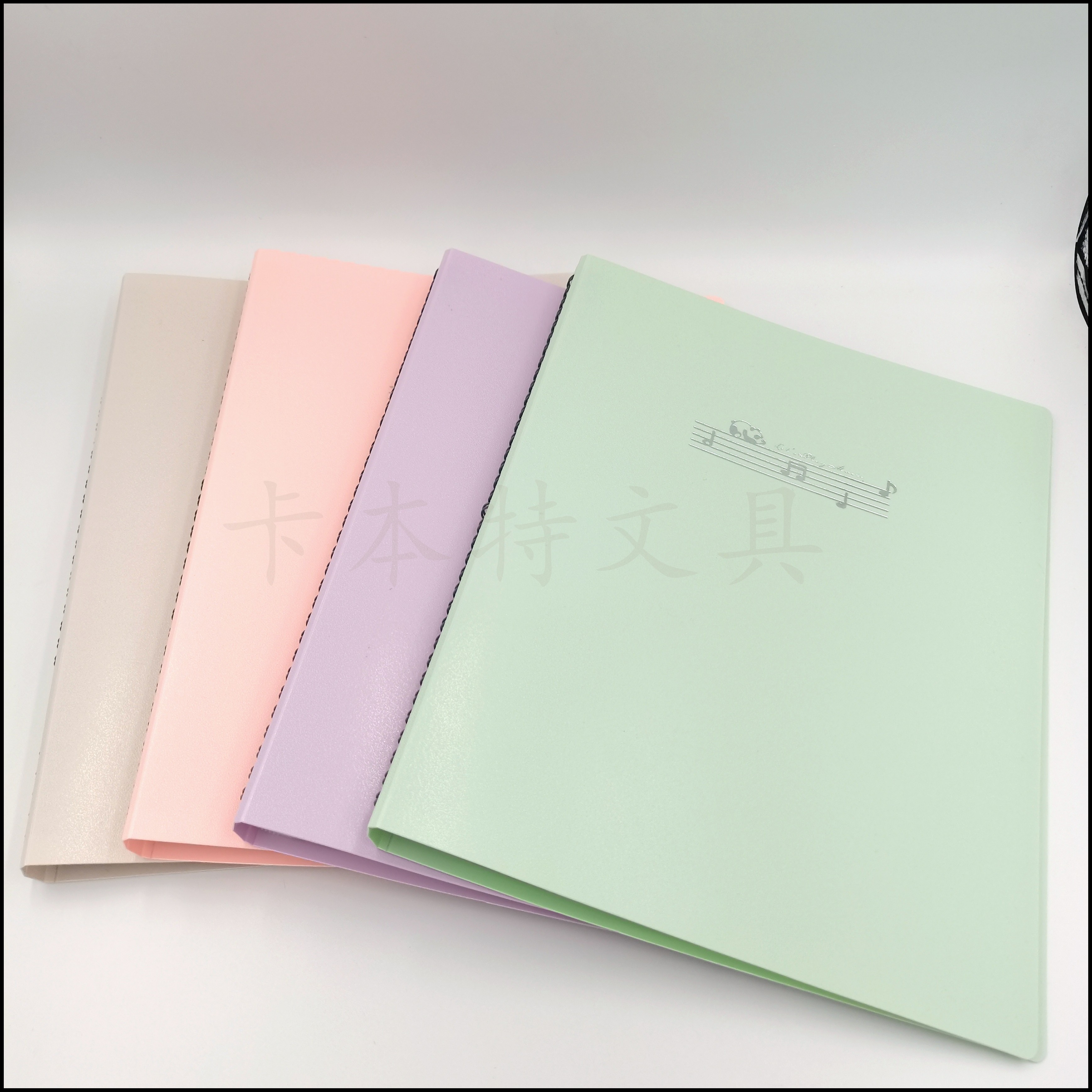 Frosted piano sheet music folder, 30-page student coil test paper folder, factory direct sales, storage book, piano sheet music detail image 10