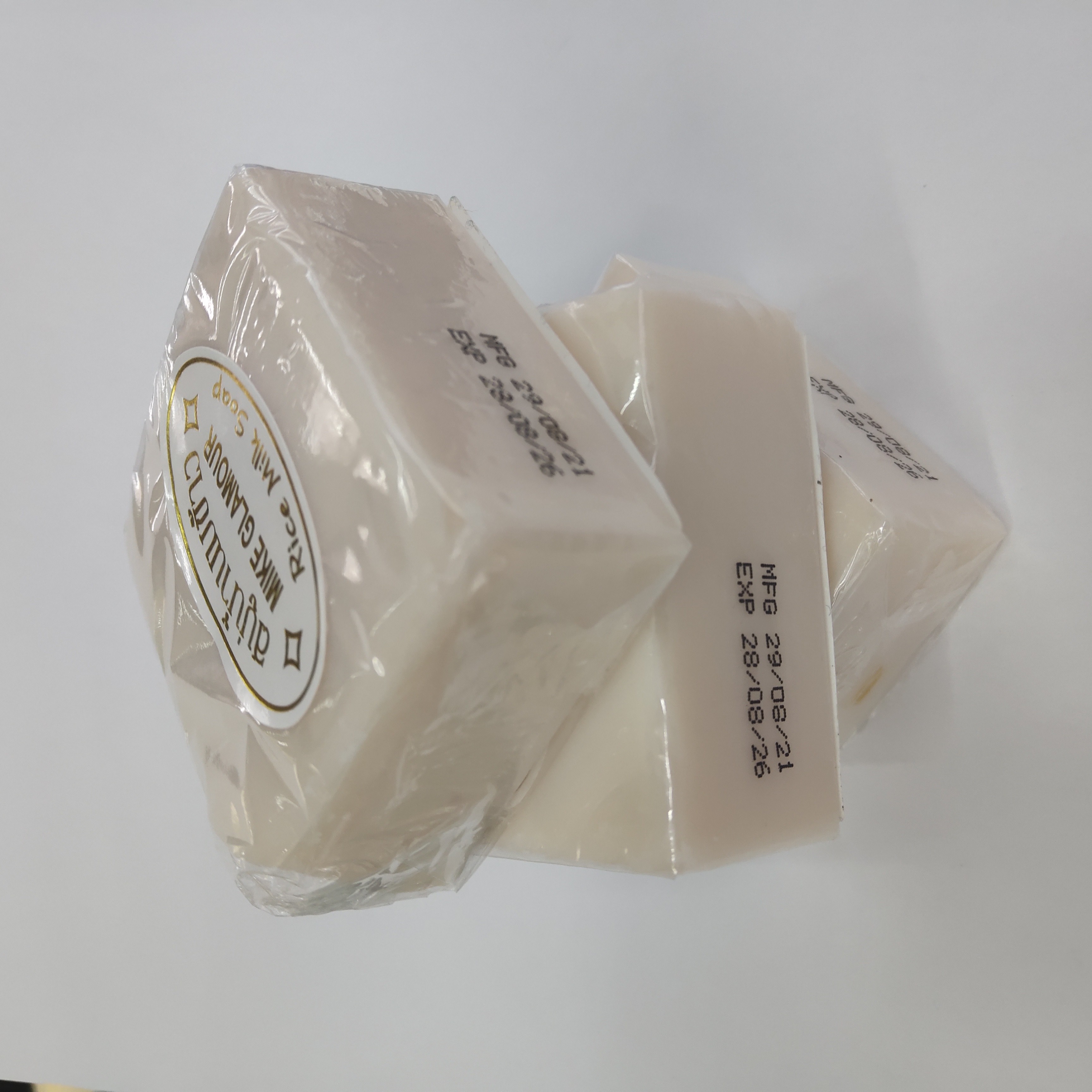 手工泰国大米皂清洁沐浴香皂75g 柔肤 洁净详情1