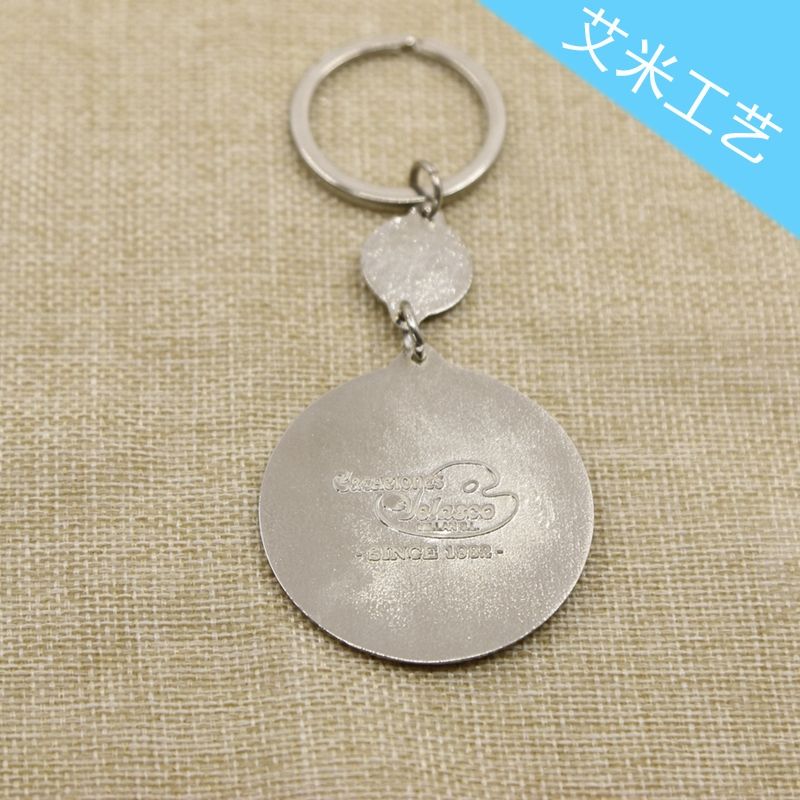 Direct sales of metal zinc alloy keychains, plastic acrylic keychains, No. 42 from Yiwu factory Application Scenario