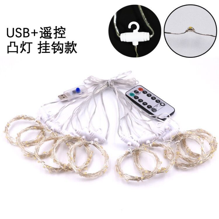 LED铜线灯LED窗帘灯LED灯串详情图2