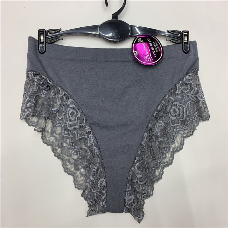 Seamless Underwear Women's Cotton Antibacterial Graphene Summer Middle Waist Little Girls Cotton Thin Japanese Triangle Shorts Head 1153