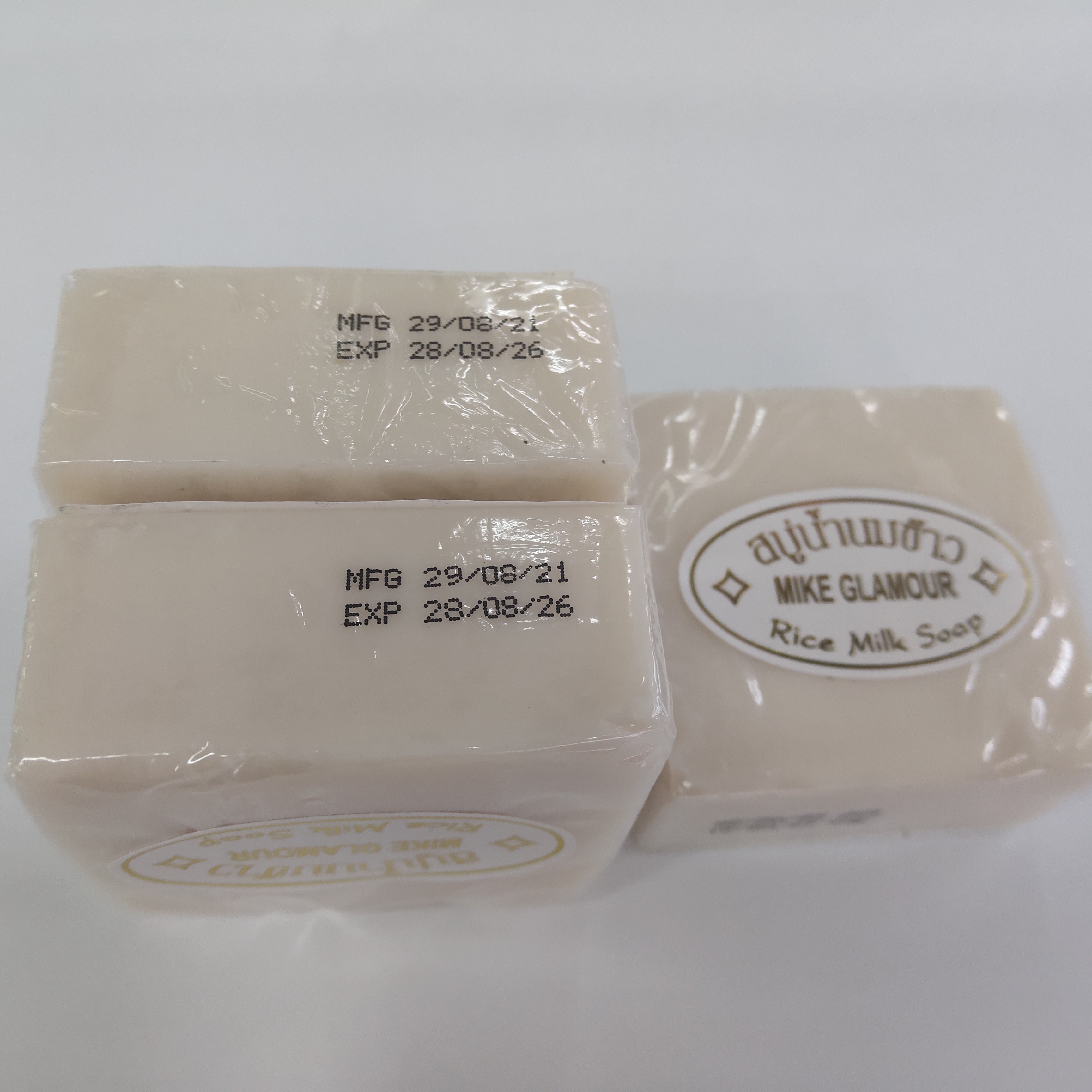 手工泰国大米皂清洁沐浴香皂75g 柔肤 洁净详情3