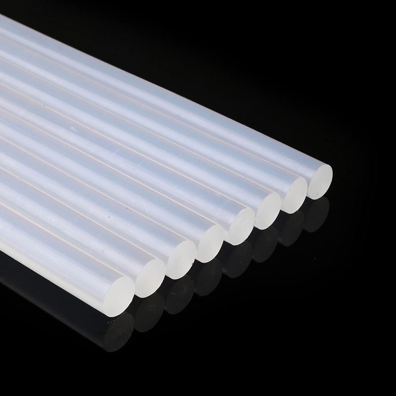 Super sticky transparent adhesive stick 1.1mm*27cm,0.7*27cm transparent adhesive strip hot melt adhesive 17kg per box Specification image
