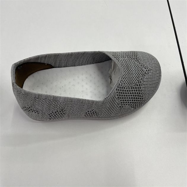 时尚软底浅口妈妈鞋一脚蹬休闲鞋透气健步女单鞋6