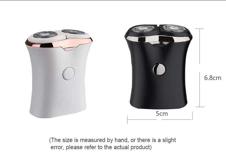 DALING-9036 Electric shaver, Men's rotary razor, two-head washable wholesale detail image 11