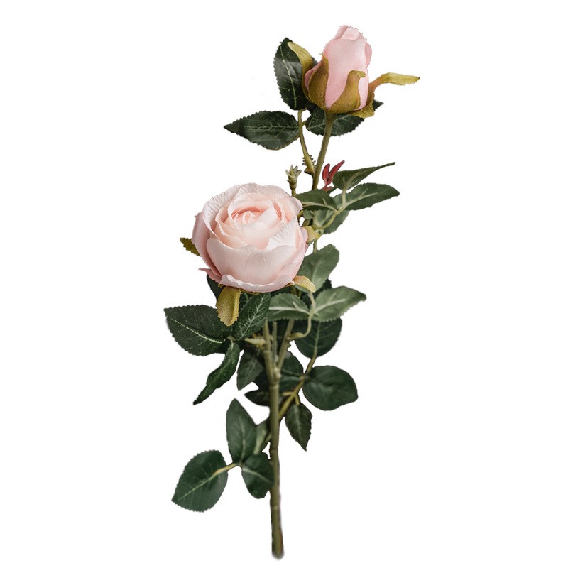 Wholesale of high-end artificial Bulgarian roses, single-stem artificial flowers, artificial flowers, bouquets, home and wedding decoration flowers detail image 13