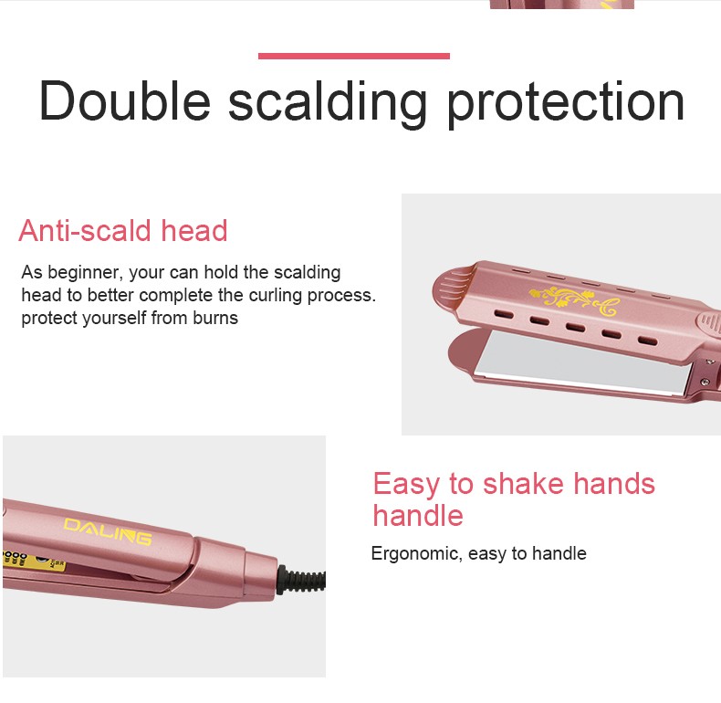 DALING-5019 Women's Hair Straightener, plug-in women's hair straightener, wholesale cross-border detail image 8
