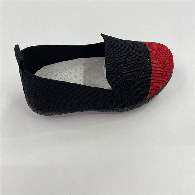 时尚软底浅口妈妈鞋一脚蹬休闲鞋透气健步女单鞋3