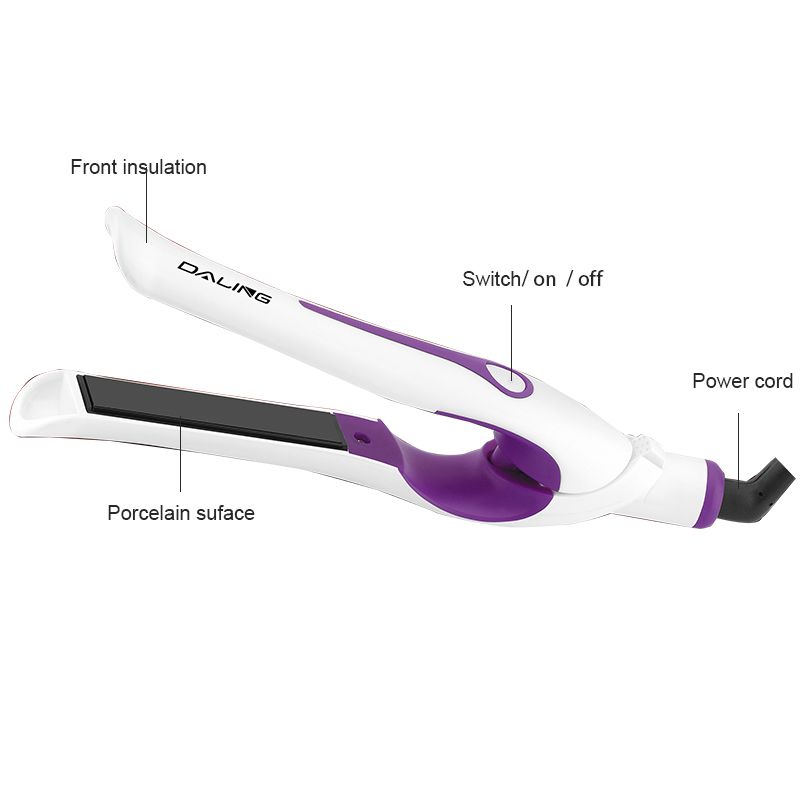 DALING-5018 Ladies' Hair Curler, Plug-in Ladies' hair curler, Hair Salon, bangs Wholesale Cross-border Application Scenario