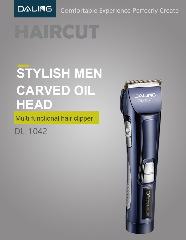 DALING-1042 household electric hair clipper, rechargeable electric clipper, wholesale of hair clippers across borders detail image 1