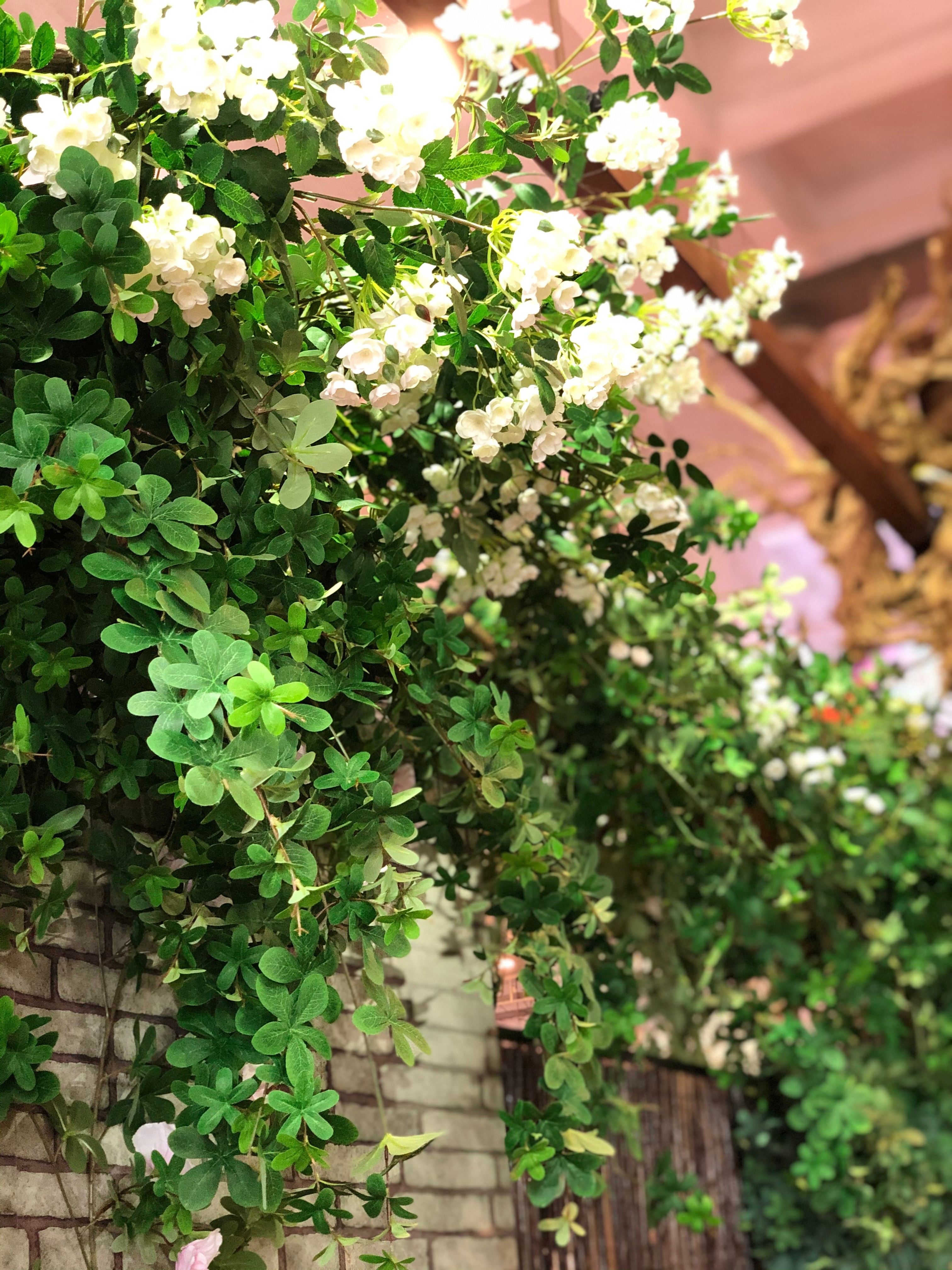 Wedding artificial flowers, large crape myrtle decoration, garden landscaping, artificial flowers, silk flowers, engineering decoration, crape myrtle flower manufacturer wholesale pic 10