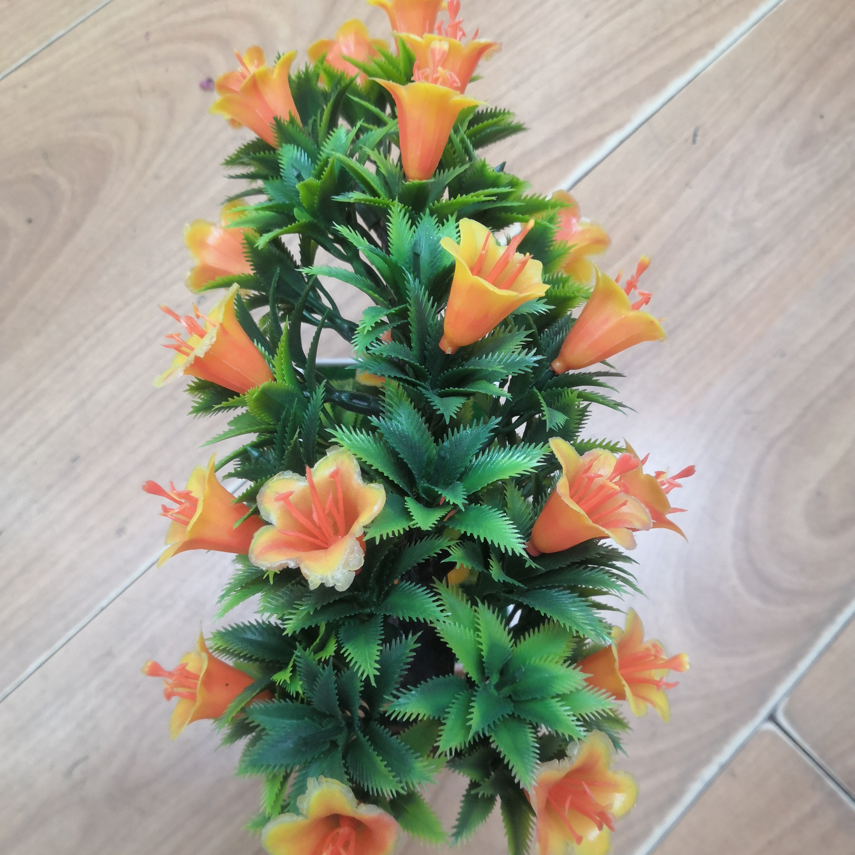 01—145塑料花盆景