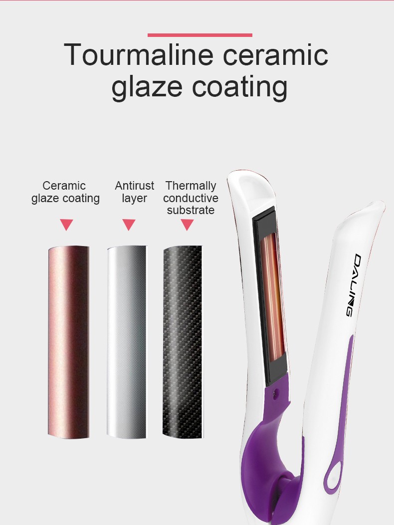 DALING-5018 Ladies' Hair Curler, Plug-in Ladies' hair curler, Hair Salon, bangs Wholesale Cross-border detail image 7
